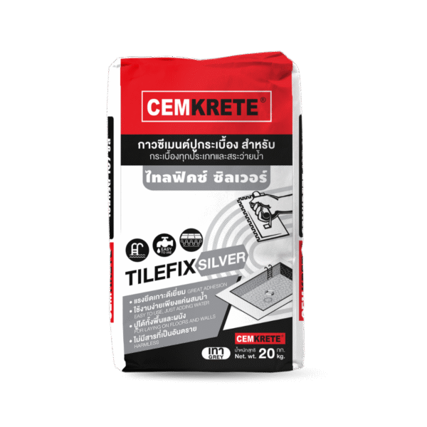 Tilefix SILVER Cemkrete Tilefix SILVER
